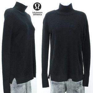 lululemon athletica Large Knit Sweater Women's S/M Black